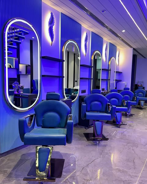 Salon styling stations